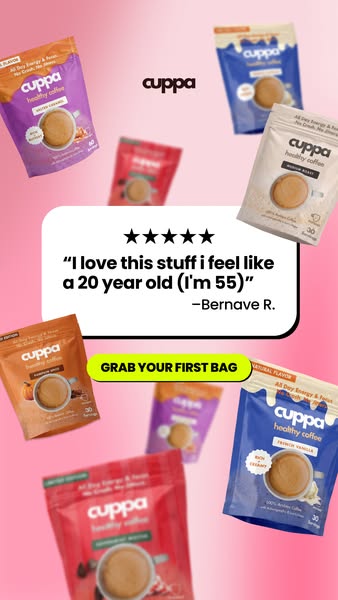 RYZE mushroom coffee ad creative